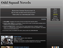 Tablet Screenshot of novel.oddsquad.org